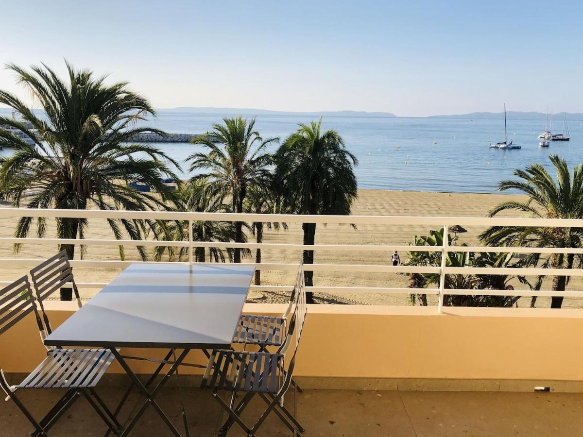 Appartement T3 Lumineux Traversant Totalement Neuf En Face De La Plage Front De Mer Vue Sur Les Iles Vue Mer Panoramique Assuree Residence De La Plage Centre Ville Du Lavandou 3Eme Etage Avec Ascenseur Appartement T3 Le Lavandou Dış mekan fotoğraf
